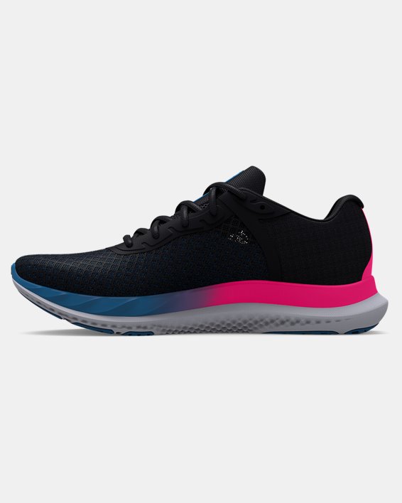 Women's UA Charged Breeze Running Shoes, Black, pdpMainDesktop image number 1